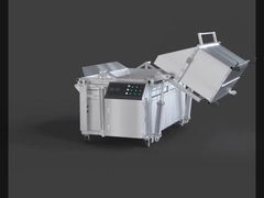 自動排出自動投入フライ機