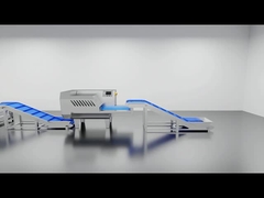 工業用自動フライヤー ポテトチップスフライヤー生産ライン